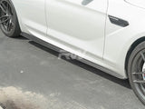 RW Carbon BMW F06 DTM Carbon Fiber Side Skirt Extensions by RW Carbon bmwf0601