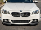 RW Carbon BMW F10 M Sport DTM Carbon Fiber Front Lip by RW Carbon