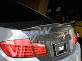 RW Carbon BMW F10 GTX Forged Carbon Trunk Spoiler by RW Carbon