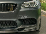 RW Carbon BMW F10 M5 3D Style Carbon Fiber Front Lip by RW Carbon