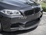 RW Carbon BMW F10 M5 Center Carbon Fiber Front Lip Spoiler by RW Carbon bmwf10037