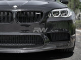 RW Carbon BMW F10 M5 Center Carbon Fiber Front Lip Spoiler by RW Carbon bmwf10037