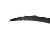 RW Carbon BMW F10 M4 Style Carbon Fiber Trunk Spoiler by RW Carbon
