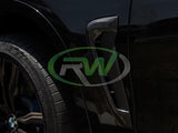 RW Carbon BMW F86 X6M Carbon Fiber Fender Trims by RW Carbon