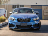 RW Carbon BMW F22 F23 F87 Double Slat Gloss Black Grilles by RW Carbon bmwf22004