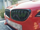 RW Carbon BMW F22 F23 F87 Double Slat Gloss Black Grilles by RW Carbon bmwf22004