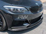 RW Carbon BMW F22 F23 3D Style Carbon Fiber Front Lip by RW Carbon