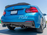RW Carbon BMW F22 F23 Exotics Style Carbon Fiber Rear Diffuser by RW Carbon bmwf22007