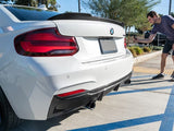 RW Carbon BMW F22 F23 Exotics Style Carbon Fiber Rear Diffuser by RW Carbon bmwf22007