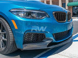 RW Carbon BMW F22 F23 Performance Style CF Front Lip by RW Carbon