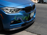RW Carbon BMW F30 F31 Varis Style Carbon Fiber Front Lip by RW Carbon