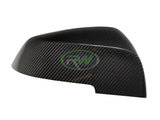 RW Carbon BMW F22 F30 F32 F87 Carbon Fiber Mirror Caps by RW Carbon bmwf30005