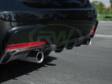 RW Carbon BMW F30 F31 Performance Style Carbon Fiber Diffuser by RW Carbon