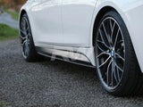 RW Carbon BMW F30 F31 Carbon Fiber Side Skirt Extensions by RW Carbon bmwf30009
