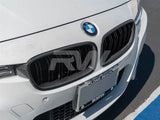 RW Carbon BMW F30/F31 Double Slat Carbon Fiber Grilles by RW Carbon bmwf30036