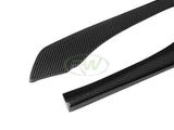 RW Carbon BMW F30 Carbon Fiber Rear Bumper Splitters by RW Carbon bmwf30045