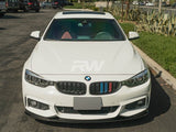 RW Carbon BMW F32 F33 F36 3D Style Carbon Fiber Front Lip by RW Carbon bmwf32011