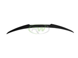 RW Carbon BMW F32 M4 Style Carbon Fiber Trunk Spoiler by RW Carbon