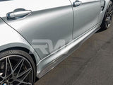 RW Carbon BMW F80 M3 GTX Carbon Fiber Side Skirt Extensions by RW Carbon bmwf80002