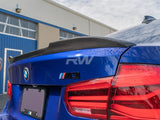 RW Carbon BMW F30 F80 M3 CS Style Carbon Fiber Trunk Spoiler by RW Carbon