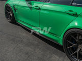 RW Carbon BMW F80 M3 3D Style CF Side Skirt Extensions by RW Carbon bmwf8005