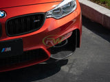 RW Carbon BMW M3/M4 Carbon Fiber Perf Style Splitters by RW Carbon
