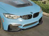 RW Carbon BMW M3/M4 Carbon Fiber Perf Style Splitters by RW Carbon