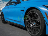 RW Carbon BMW F82 F83 M4 GTX Carbon Side Skirt Extensions by RW Carbon bmwf82m407