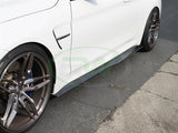 RW Carbon BMW F82 F83 M4 GTX Carbon Side Skirt Extensions by RW Carbon bmwf82m407
