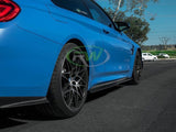 RW Carbon BMW F82 F83 M4 GTX Carbon Side Skirt Extensions by RW Carbon bmwf82m407