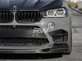 RW Carbon BMW F85 X5M F86 X6M Carbon Fiber Front Bumper Trim by RW Carbon