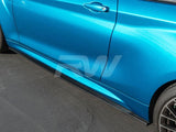 RW Carbon BMW F87 M2 Carbon Fiber Side Skirt Extensions by RW Carbon bmwf8711