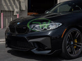 RW Carbon BMW F87 M2 Carbon Fiber Upper Bumper Splitters by RW Carbon