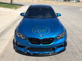 RW Carbon BMW F87 M2 Competition Carbon Fiber Canards by RW Carbon bmwf8723