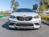 RW Carbon BMW F87 M2 Competition 3D Style CF Front Lip by RW Carbon