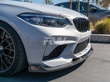 RW Carbon BMW F87 M2 Competition 3D Style CF Front Lip by RW Carbon