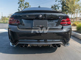 RW Carbon BMW F87 M2 3D Style Carbon Fiber Diffuser by RW Carbon bmwf8726