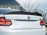 RW Carbon BMW F22/F87 GTX V2 Carbon Fiber Trunk Spoiler by RW Carbon