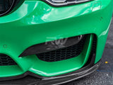 RW Carbon BMW F8X M3/M4 Upper Carbon Fiber Splitters by RW Carbon