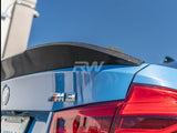 RW Carbon BMW F30 F80 M3 RWS Carbon Fiber Trunk Spoiler by RW Carbon