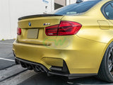 RW Carbon BMW F8X M3/M4 CF Rear Bumper Splitters by RW Carbon