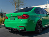 RW Carbon BMW F8X Forged Carbon Fiber Rear Bumper Splitters by RW Carbon