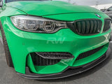 RW Carbon BMW F8X M3/M4 Upper Forged Carbon Fiber Splitters by RW Carbon