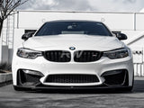 RW Carbon BMW F8X M3/M4 Carbon Fiber Slim Splitters by RW Carbon
