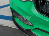 RW Carbon BMW F8X M3/M4 V2 Upper Carbon Fiber Splitters by RW Carbon