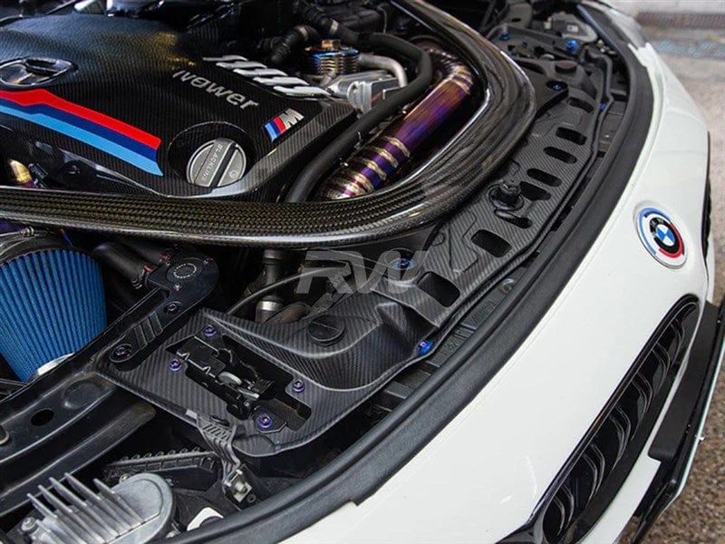 RW Carbon BMW M2 M3 M4 Carbon Fiber Radiator Support Brace | bmwf8x071 ...