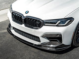 RW Carbon BMW F90 LCI 3D Style Carbon Fiber Front Lip by RW Carbon