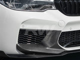 RW Carbon BMW F90 M5 Perf Style Carbon Fiber Splitters by RW Carbon
