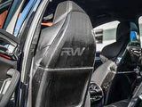 RW Carbon BMW F90 M5 Carbon Fiber Seat Backs by RW Carbon