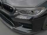 RW Carbon BMW F90 M5 Carbon Fiber Upper Bumper Splitters by RW Carbon